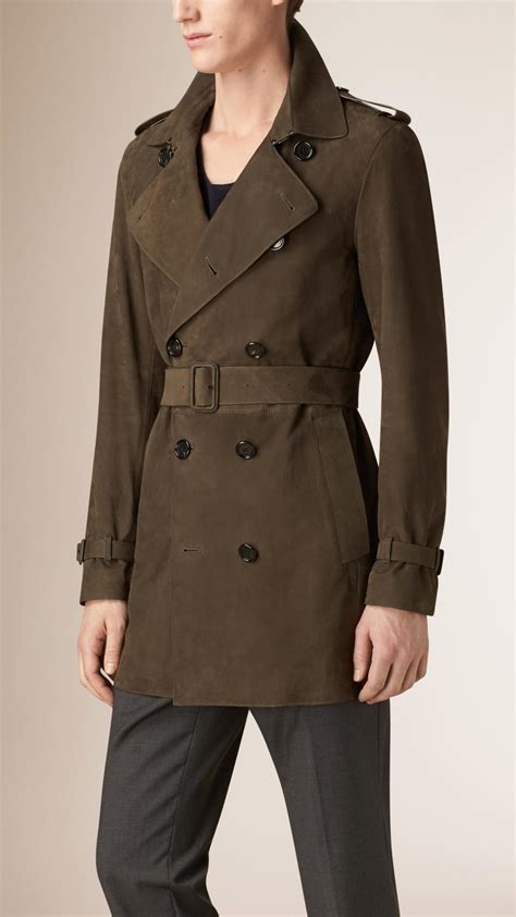 burberry greenwich coat|burberry olive green trench coat.